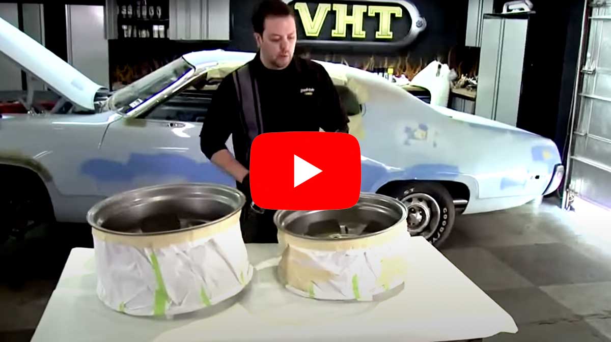 Painting Car Wheels with VHT Wheel Paint